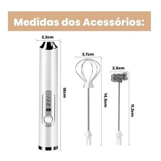 Mixer Misturador de Bebidas Premium 2 em 1 - Feito Em Casa - Feito em Casa