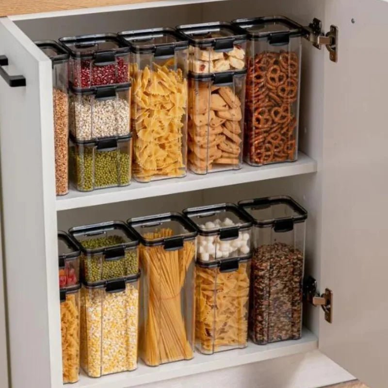 Kit de Potes Herméticos - Feito Em Casa - Feito em Casa