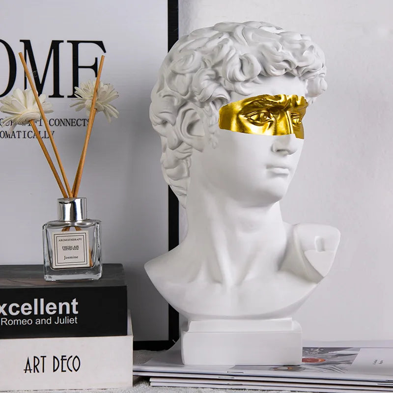 Escultura Cabeça de Davi - Feito Em Casa™