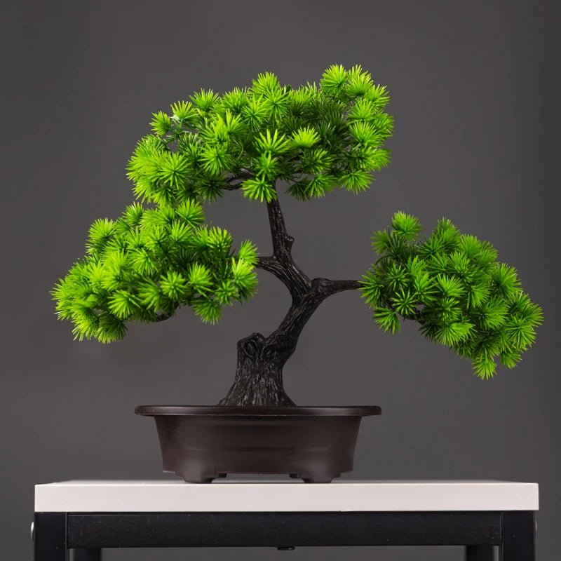 Bonsai Artificial de Pinheiro - Feito Em Casa - Feito em Casa