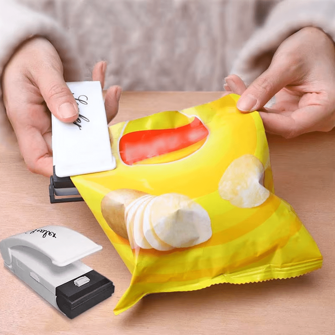 Selador Portátil de Sacos Plásticos – Feito Em Casa - Feito em Casa