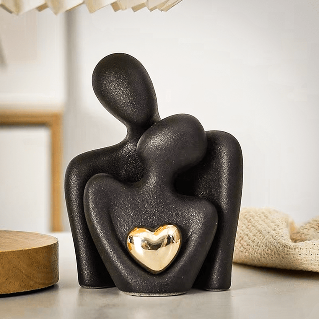 Estatuetas Casal em Cerâmica – Feito Em Casa - Feito em Casa