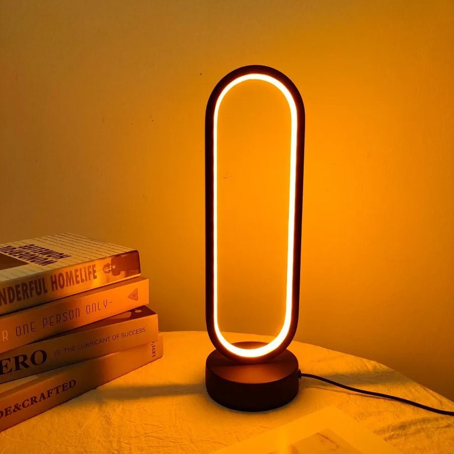 Luminária de Anel com Controle de Três Cores - Feito Em Casa - Feito em Casa