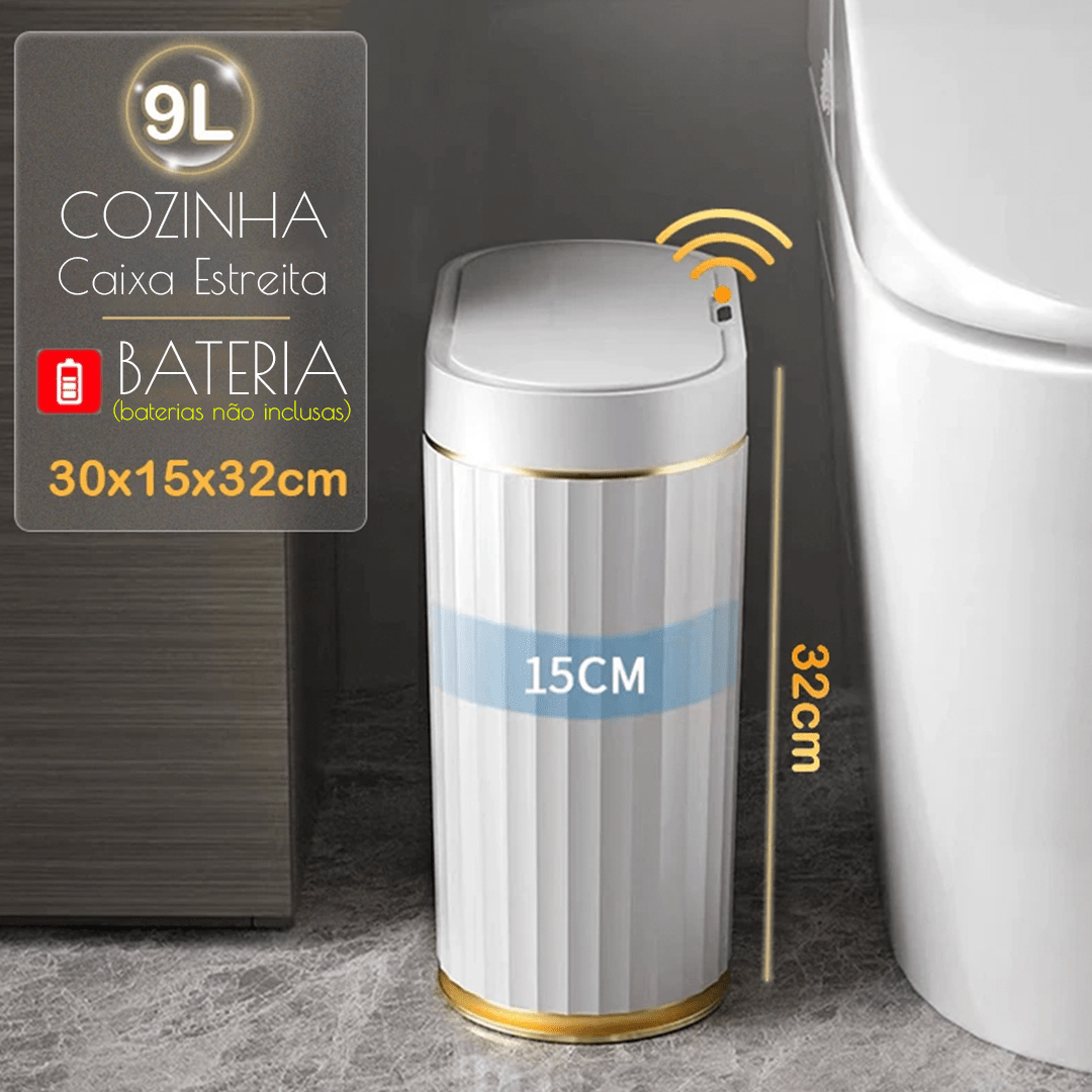 Lixeira com Sensor Inteligente – Feito Em Casa - Feito em Casa
