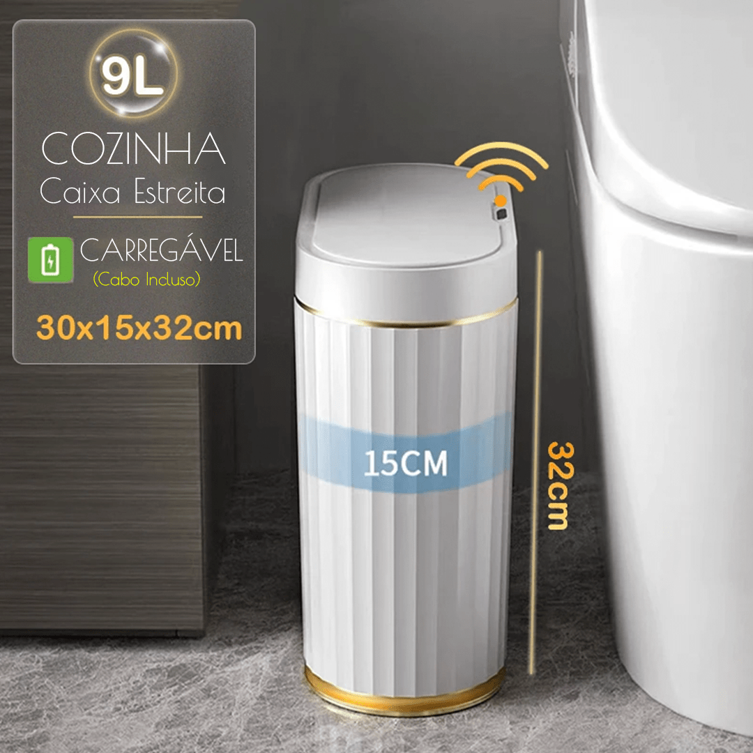 Lixeira com Sensor Inteligente – Feito Em Casa - Feito em Casa