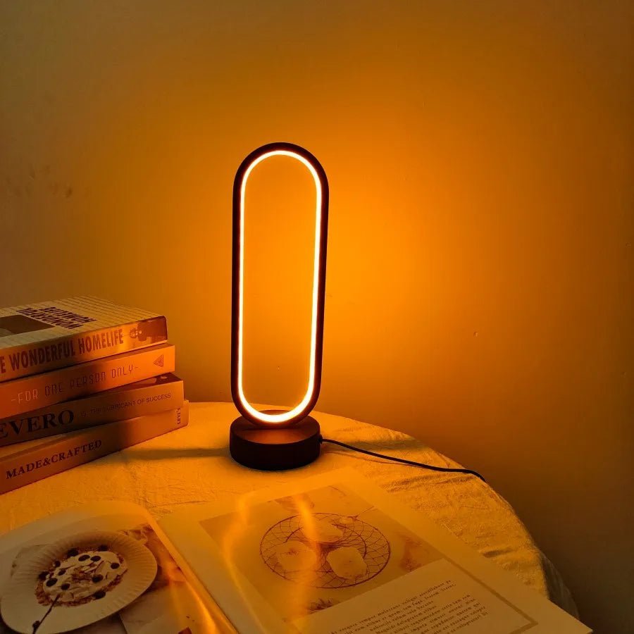 Luminária de Anel com Controle de Três Cores - Feito Em Casa - Feito em Casa