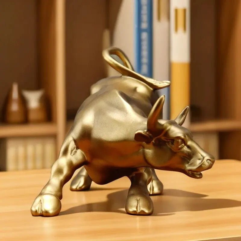 Estátua de Resina Touro de Wall Street - Feito Em Casa™ - Feito em Casa