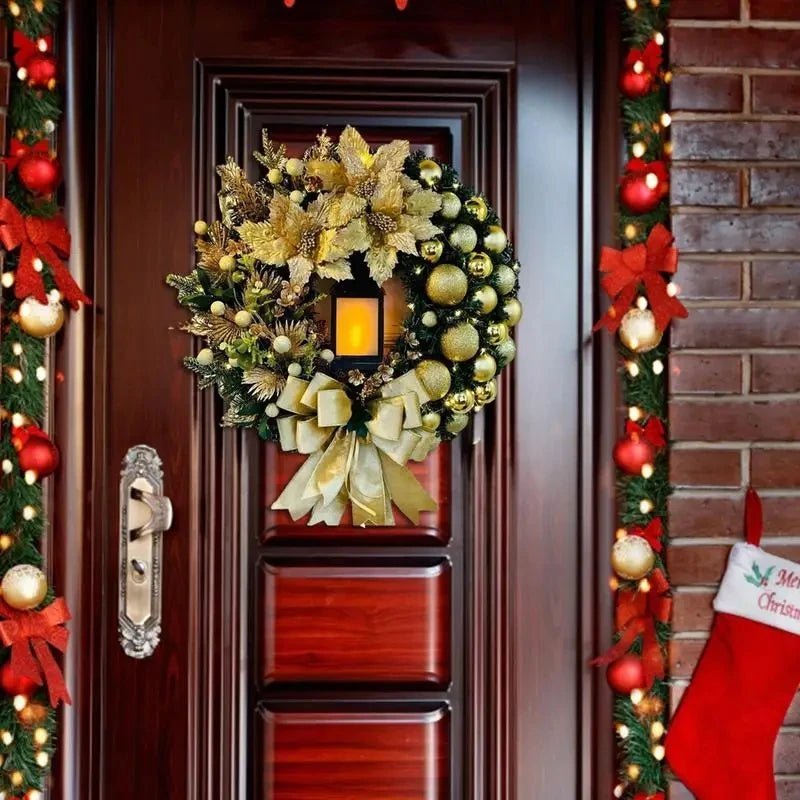 Guirlanda de Natal com Lanterna - Feito Em Casa - Feito em Casa