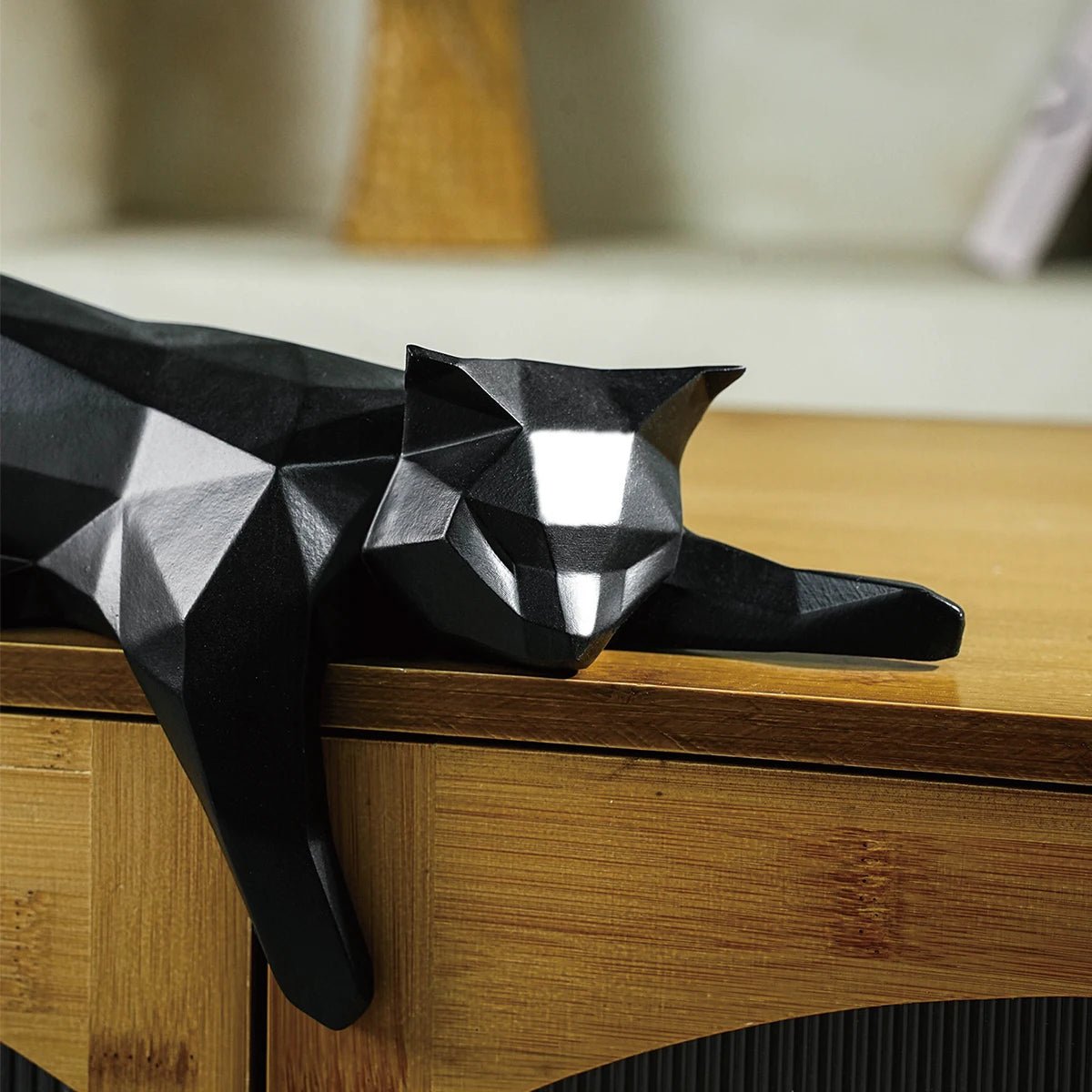 Estátua Decorativa Gato Descanse - Feito Em Casa - Feito em Casa