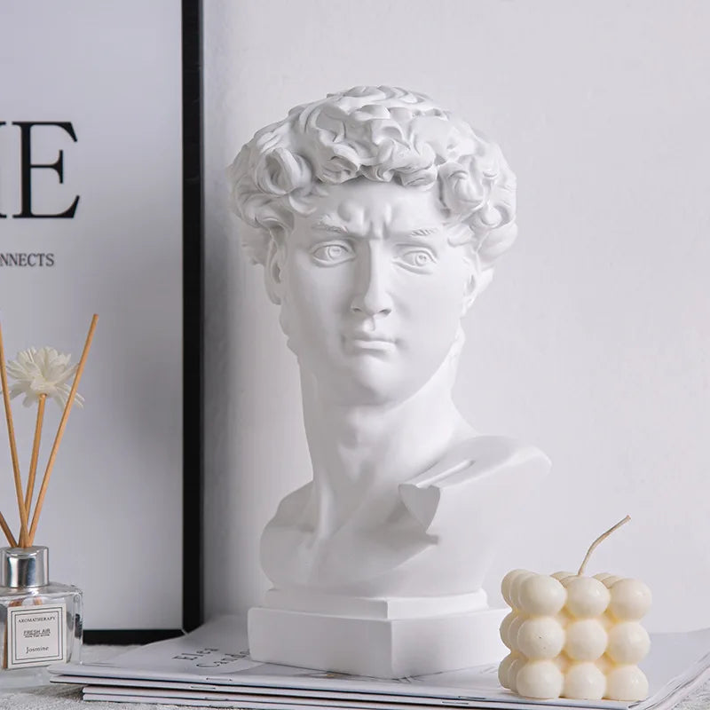 Escultura Cabeça de Davi - Feito Em Casa™