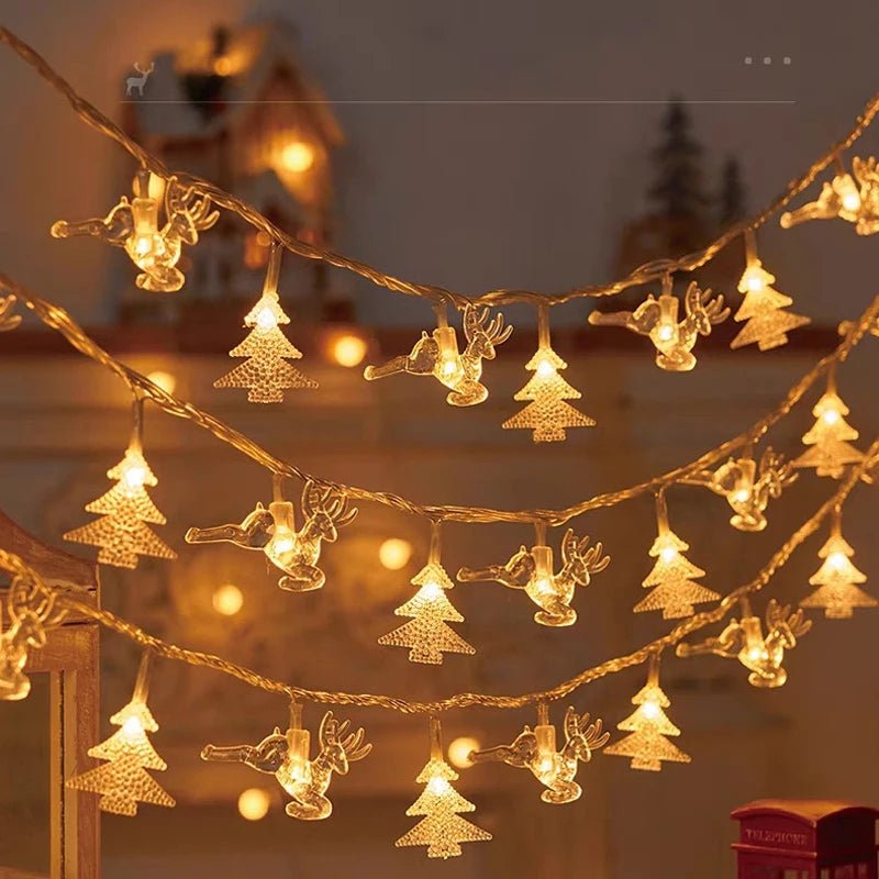 Luzes de Natal Encanto Mágico - Feito Em Casa - Feito em Casa