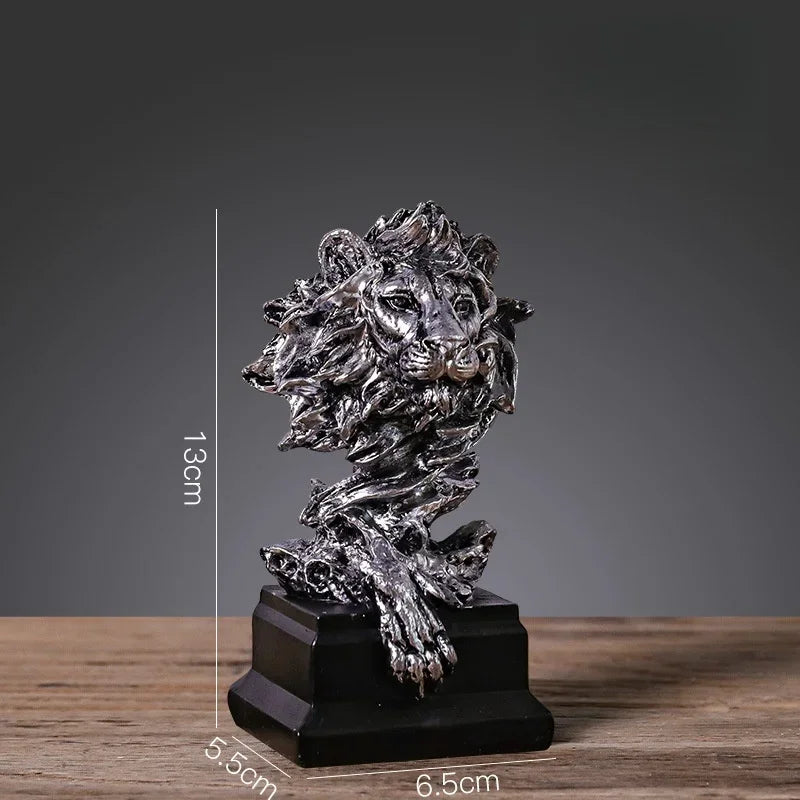 Escultura Leão Imperial - Feito Em Casa™