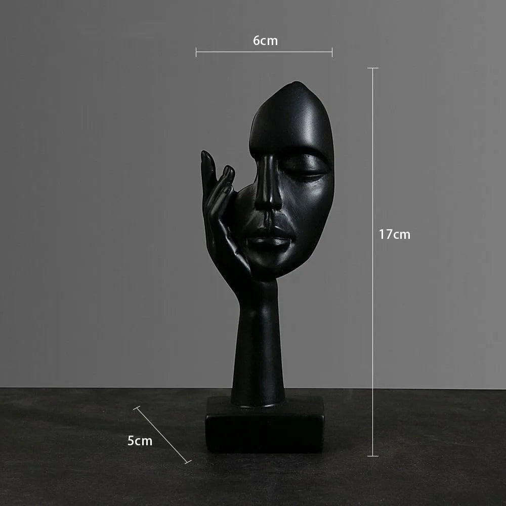 Estátua Abstrata de Resina - Feito Em Casa™ - Feito em Casa